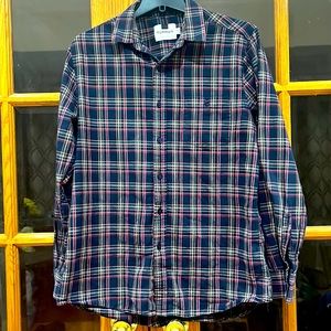 TOPMAN men plaid shirt, size Medium in great condition.
